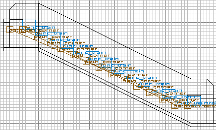 A screenshot of the casing in QERadiant
