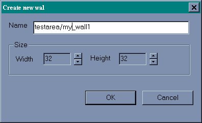 DialogBox: Create new wal